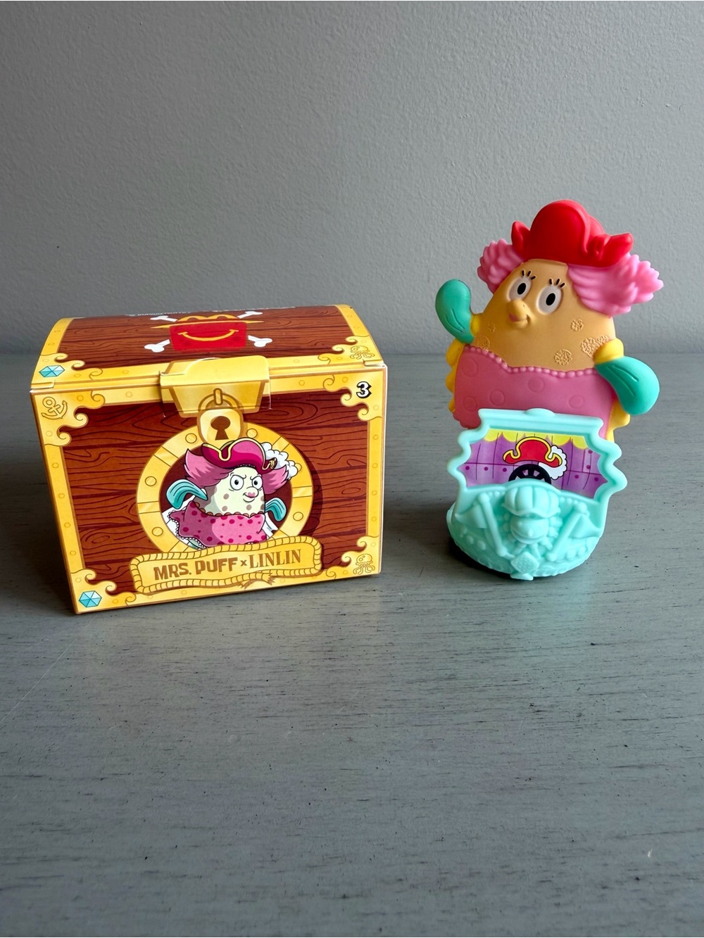 McDonald's Spongebob Square Pants Mrs. Dufflinlin Happy Meal Toy 2026 NEW